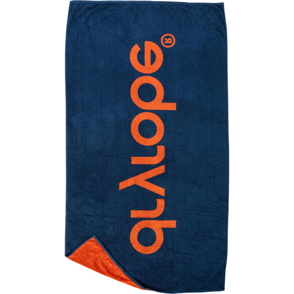 2026 Dryrobe Organic Beach Towel BEACH TOWEL ODSB - Orange / Deep Sea Blue